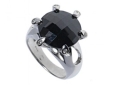 Кольцо, серебро 925, оникс,циркон 002 02 21sk-00339 2010 г инфо 10768r.