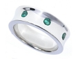 Кольцо, серебро 925, изумруд DC 002 02 21-03517 2010 г инфо 10839r.