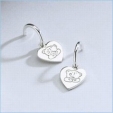 Серьги из серебра "Me to you" CE6819 оригинальный комплект "Me to you" инфо 11020r.