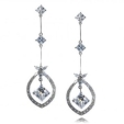 Серьги Серебро 925 кубический циркон 025 352 01 21ls-00023 2010 г инфо 11047r.