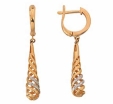Серьги с бриллиантами KE05-55149-31Q-R 2009 г инфо 11452r.