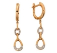 Серьги с бриллиантами KE05-55151-31Q-R 2009 г инфо 11474r.