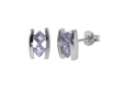 Серьги, серебро 925, аметист 004 01 21sk-00234 2010 г инфо 11635r.