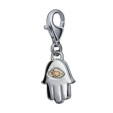 Талисман из серебра с бриллиантом Hot diamonds dt075 2009 г инфо 11903r.