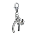 Талисман из серебра с бриллиантом Hot diamonds dt005 2009 г инфо 11959r.